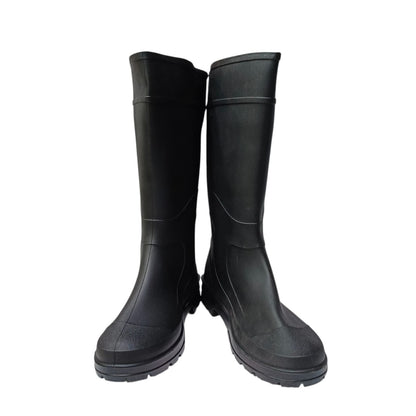 NO 41 / HART Sepatu Boot Kebun Pabrik Proyek Safety Karet Hitam Set