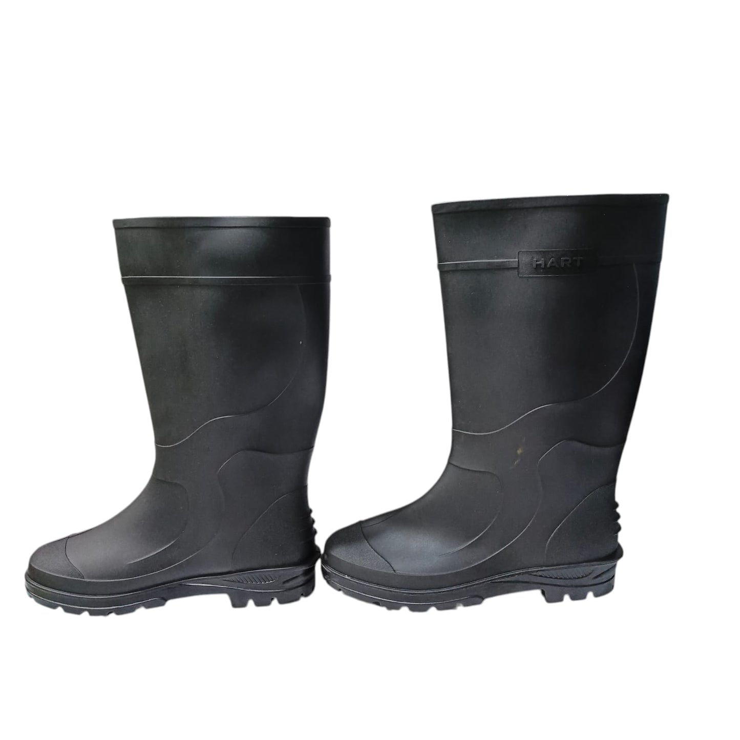 NO 41 / HART Sepatu Boot Kebun Pabrik Proyek Safety Karet Hitam Set