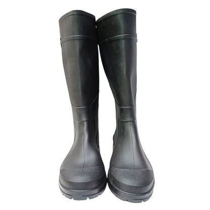 NO 42 / HART Sepatu Boot Kebun Pabrik Proyek Safety Karet Hitam Set