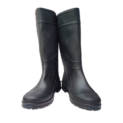 NO 42 / HART Sepatu Boot Kebun Pabrik Proyek Safety Karet Hitam Set