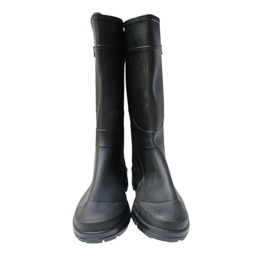 NO 43 / HART Sepatu Boot Kebun Pabrik Proyek Safety Karet Hitam Set