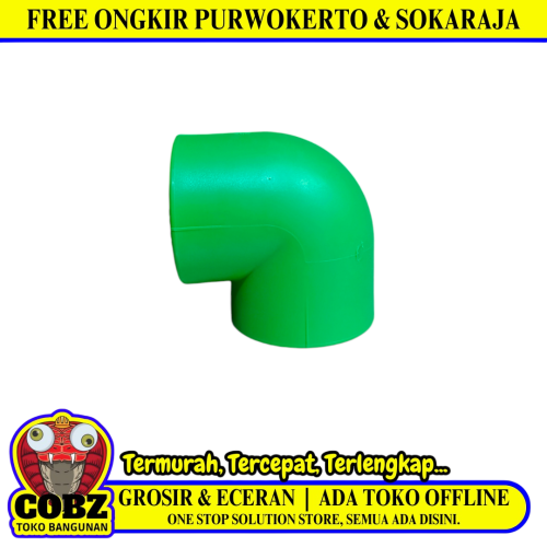 1 IN / RUCIKA Knee Elbow Pipa PPR Air Panas Dingin 32 MM PVC