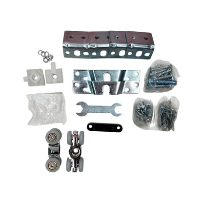 180 CM / CAB J3 Rel Pintu Geser Sliding Door + Roda Set