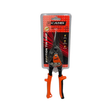 10 IN / CAMEL 01 Gunting Hollow Baja Ringan Seng Aviation Snip Scissors
