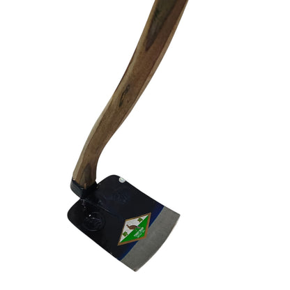 TURKEY Mata Pacul Cangkul Tani Kebun Tanaman Baja Plus Gagang Kayu Set