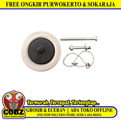 1 1/2 IN / NIKKEN Afur Saringan Bak Cuci Piring Kitchen Sink Stainless