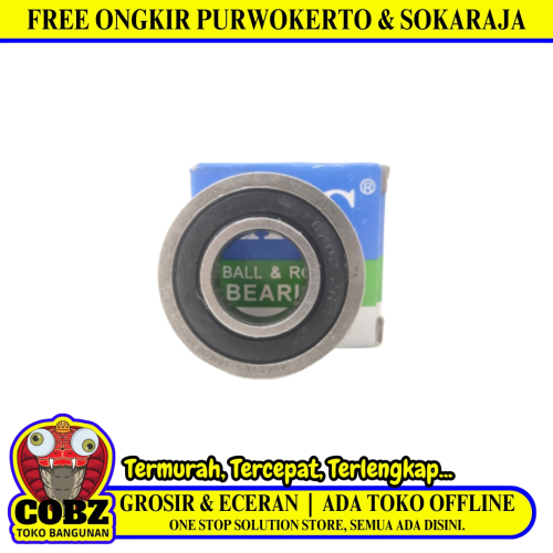 ABC Laher Roda Bearing Gerobak Sorong Angkong Kereta Pasir Cor