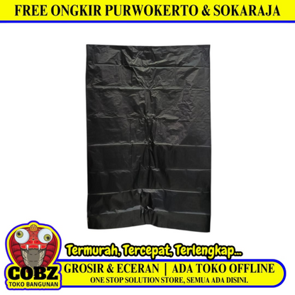 80 CM x 120 CM / BOTOL Plastik Sampah Trash Bag Warna Pack