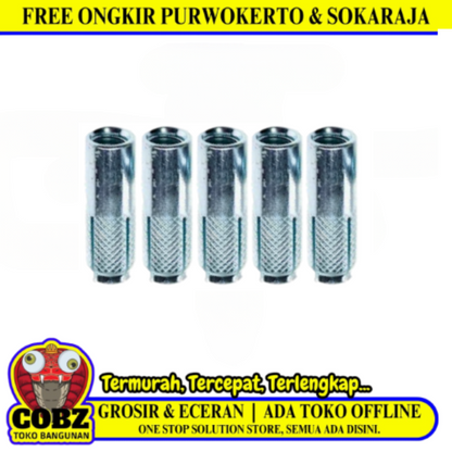 M 8 / TM Dynaset Mur Tanam Beton 5/16 IN Biji