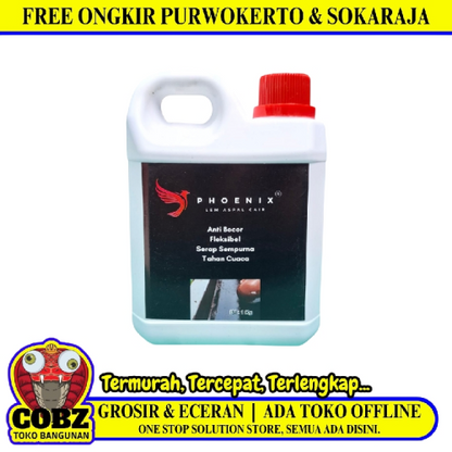 1 KG / PHOENIX Aspal Cair Bitumen Anti Rembes Emulsion Galon