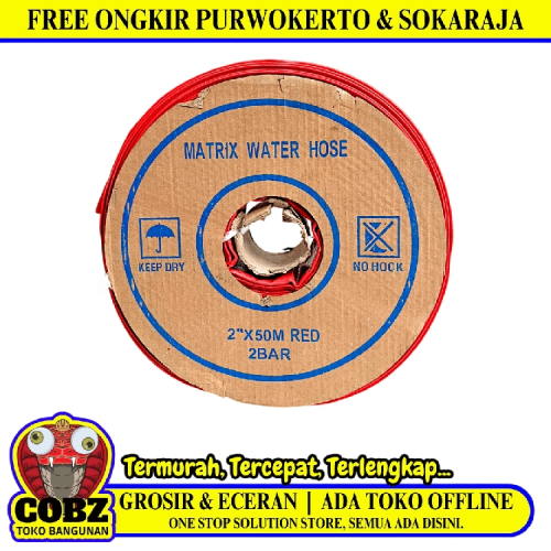 2 IN x 50 M / MATRIX Selang Tremi Lipat Sunny House Roll