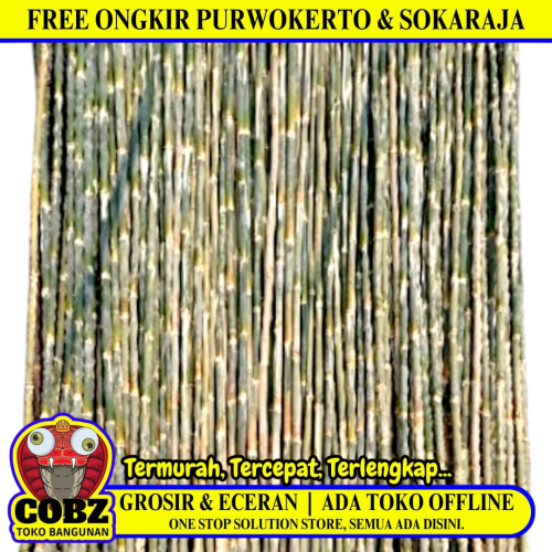 9 M / TM Bambu Proyek Steger Batang