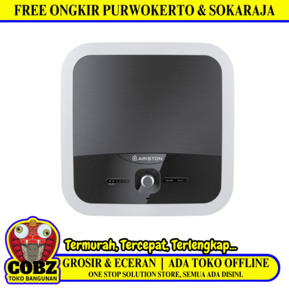 30 L / ARISTON ANDRIS2 LUX-D Water Heater Pemanas Air Kamar Mandi Listrik Set