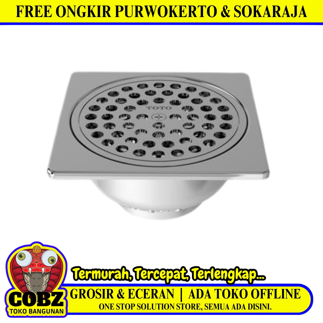 4 IN / TOTO TX1EB Saringan Got Leher Panjang Floor Drain Stainless