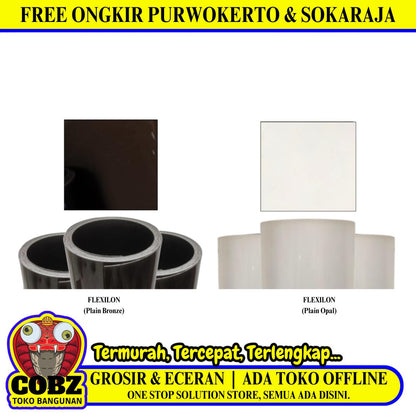 1 MM / ALL BRANDS Fiber Pintu Pagar Teras Warna Meter