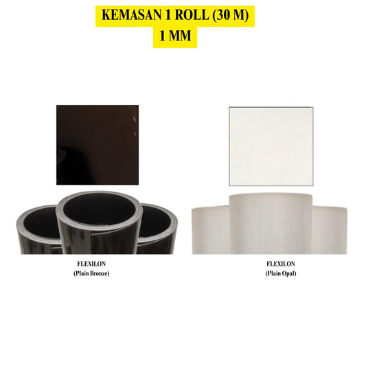 1 MM / ALL BRANDS Fiber Pintu Pagar Teras Warna Meter