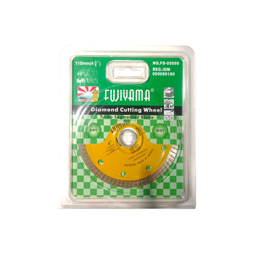 4 IN / FUJIYAMA Turbo Mata Gerinda Potong Keramik Diamond Cutting Wheel