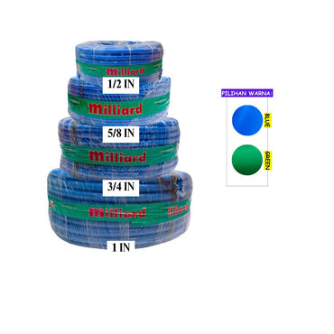 MILLIARD DOFF Selang Air Universal Taman Cuci Mobil Elastis Roll