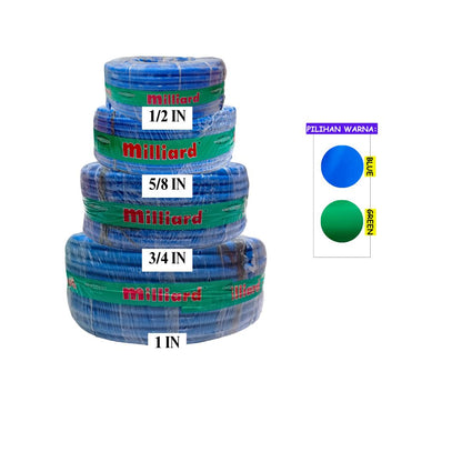 MILLIARD DOFF Selang Air Universal Taman Cuci Mobil Elastis Roll