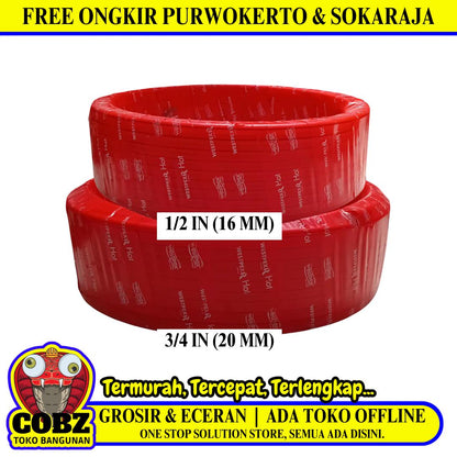 WESPEX R Hot Selang Air Panas Pipa PEX Water Heater Meter