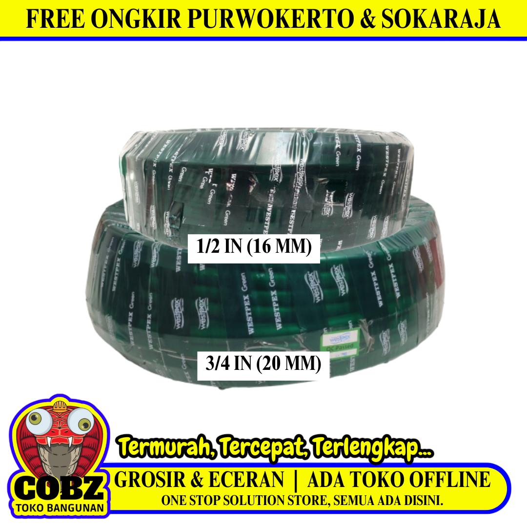 WESPEX GREEN Selang Air Dingin Pipa PEX Water Heater Meter