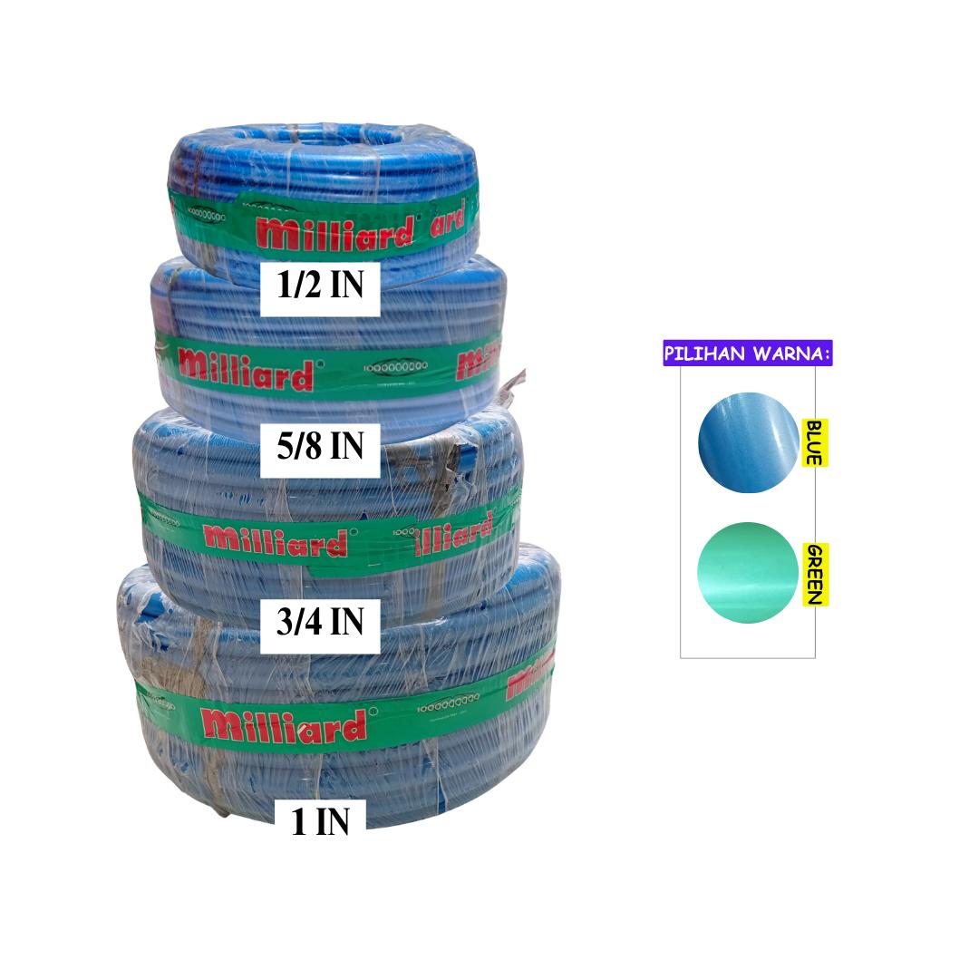 MILLIARD SUPERFLEX Selang Air Universal Taman Cuci Mobil Elastis Meter