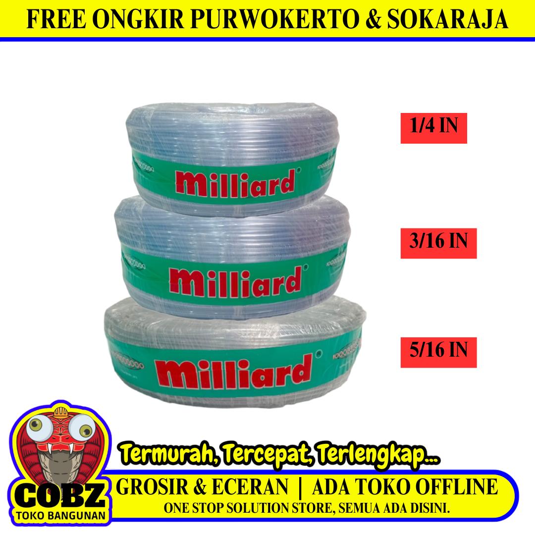 TR MILLIARD Selang Air Waterpass Akuarium Transparan