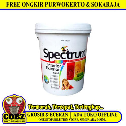 25 KG / SPECTRUM Cat Tembok Beton Plafon Wall Paint Galon