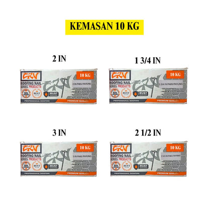 TM Paku Kayu Payung Atap Seng Asbes Roofing KG