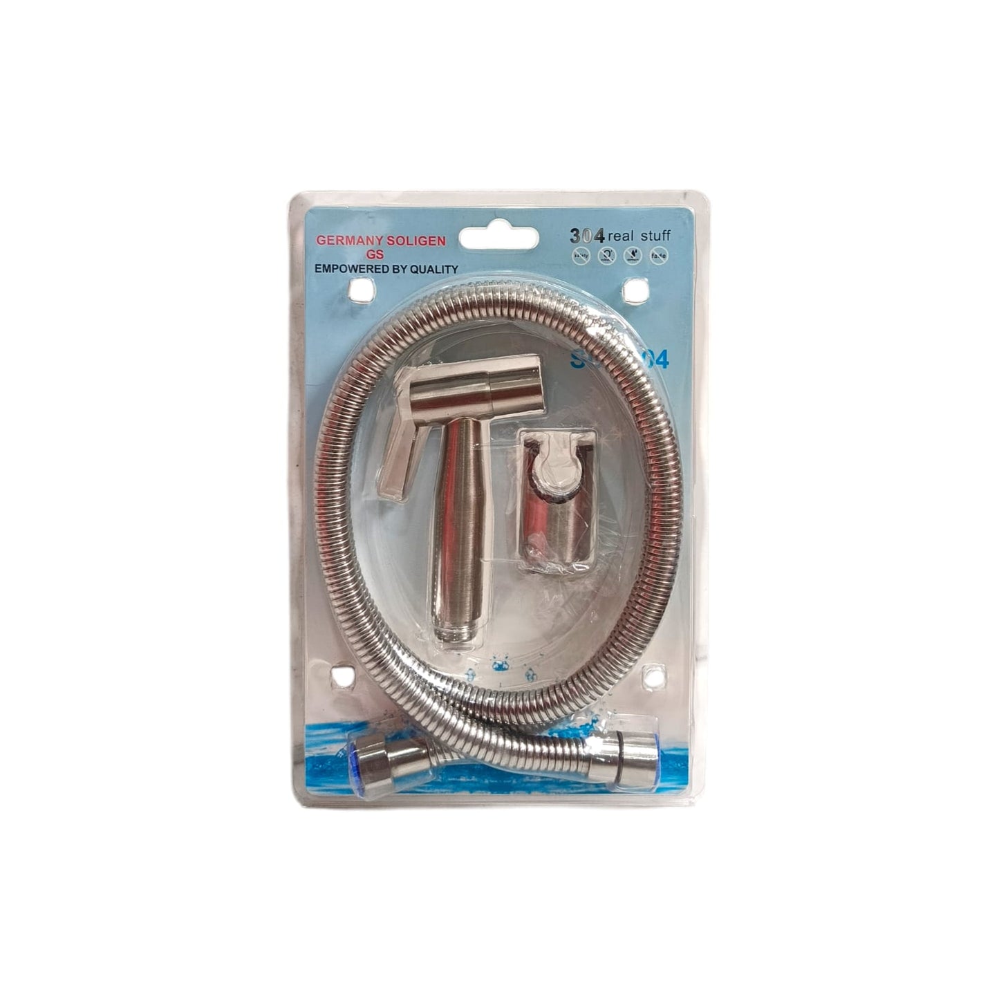 1/2 IN x 120 CM / SOLIGEN GS-S01 Jet Shower Cebok Toilet Stainless Set