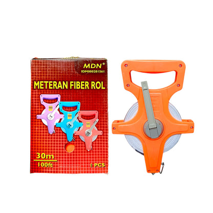 30 M / MDN Meteran Tancap Roll Gulung Alat Ukur Measuring Tape
