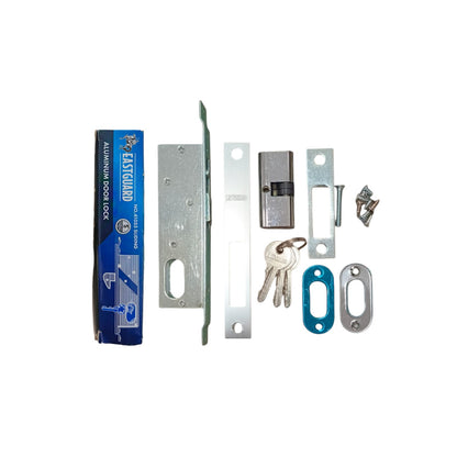 EASTGUARD 41055 Slot Body Kunci Pintu Geser Aluminium Sliding Door Set