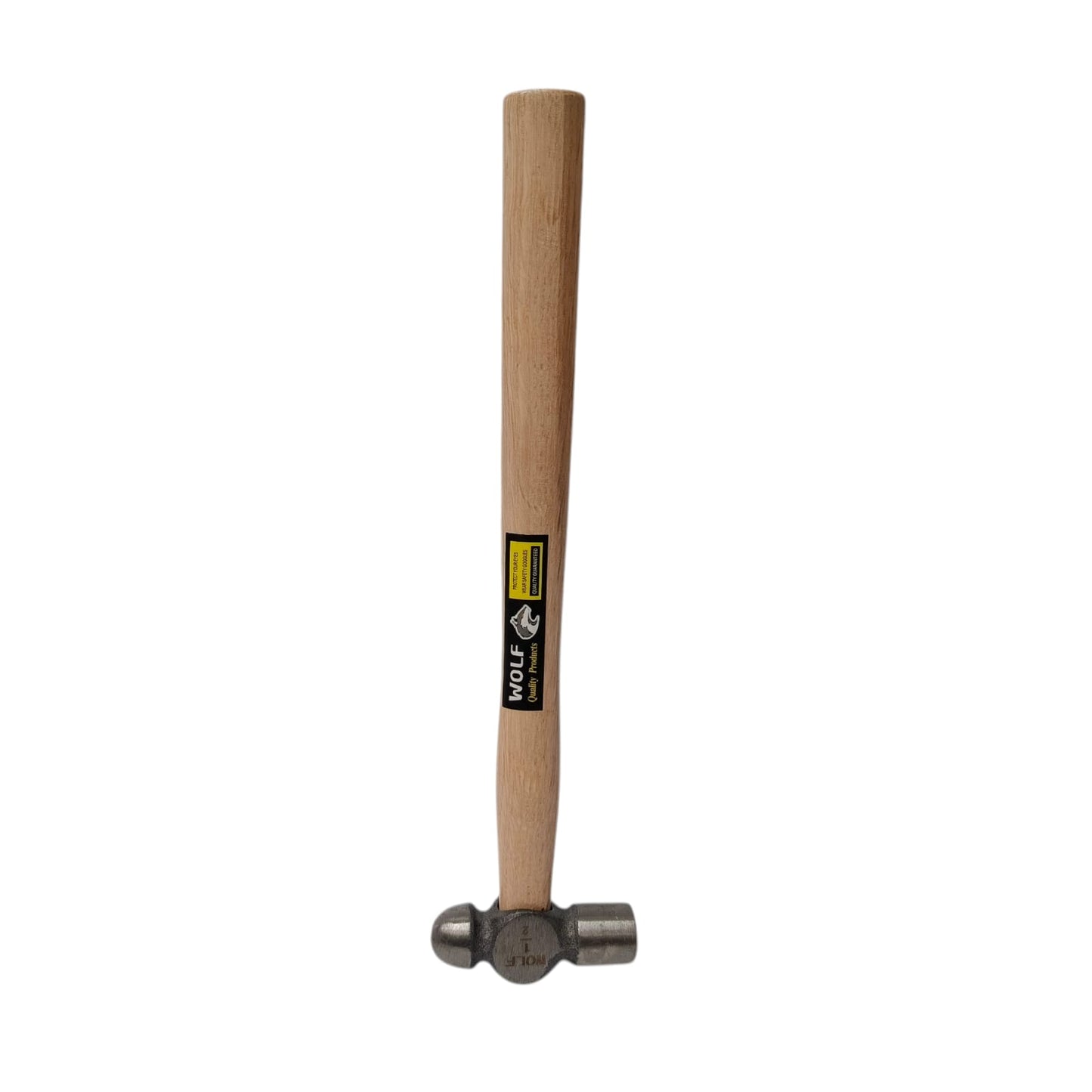 8 OZ / WOLF Palu Martil Konde Ballpoint Hammer Gagang Kayu