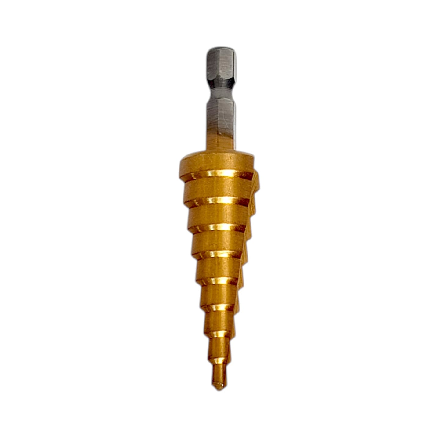 4 MM - 20 MM / AT Pagoda Mata Bor Besi Kayu PVC Spiral Step Cone Dril