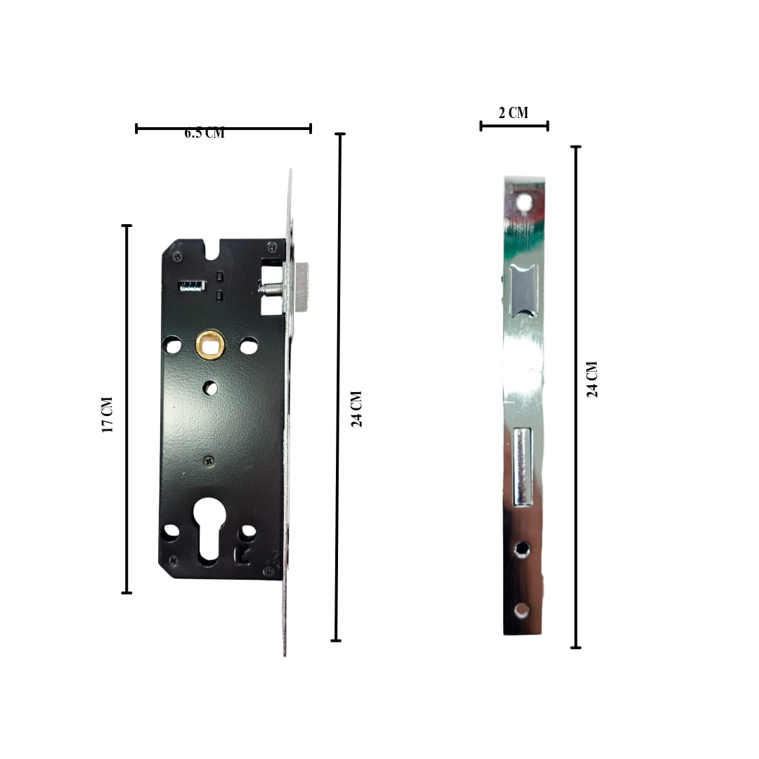 SLG L9009 SN/NP Handle Door Lock Tarikan Handle Kunci Pintu Besar Set
