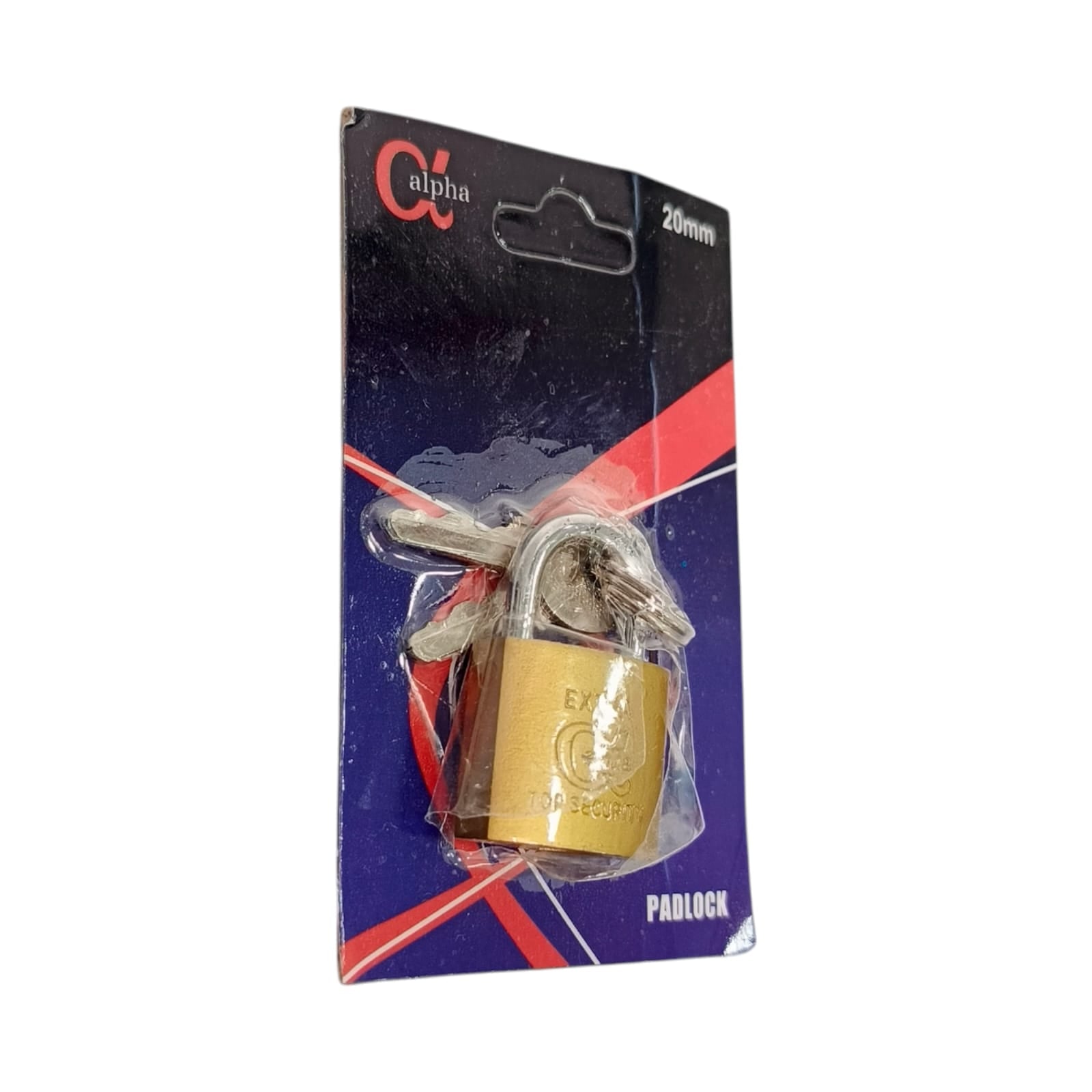 20 MM / ALPHA Gembok Pintu Pagar Padlock Anti Maling Leher Pendek