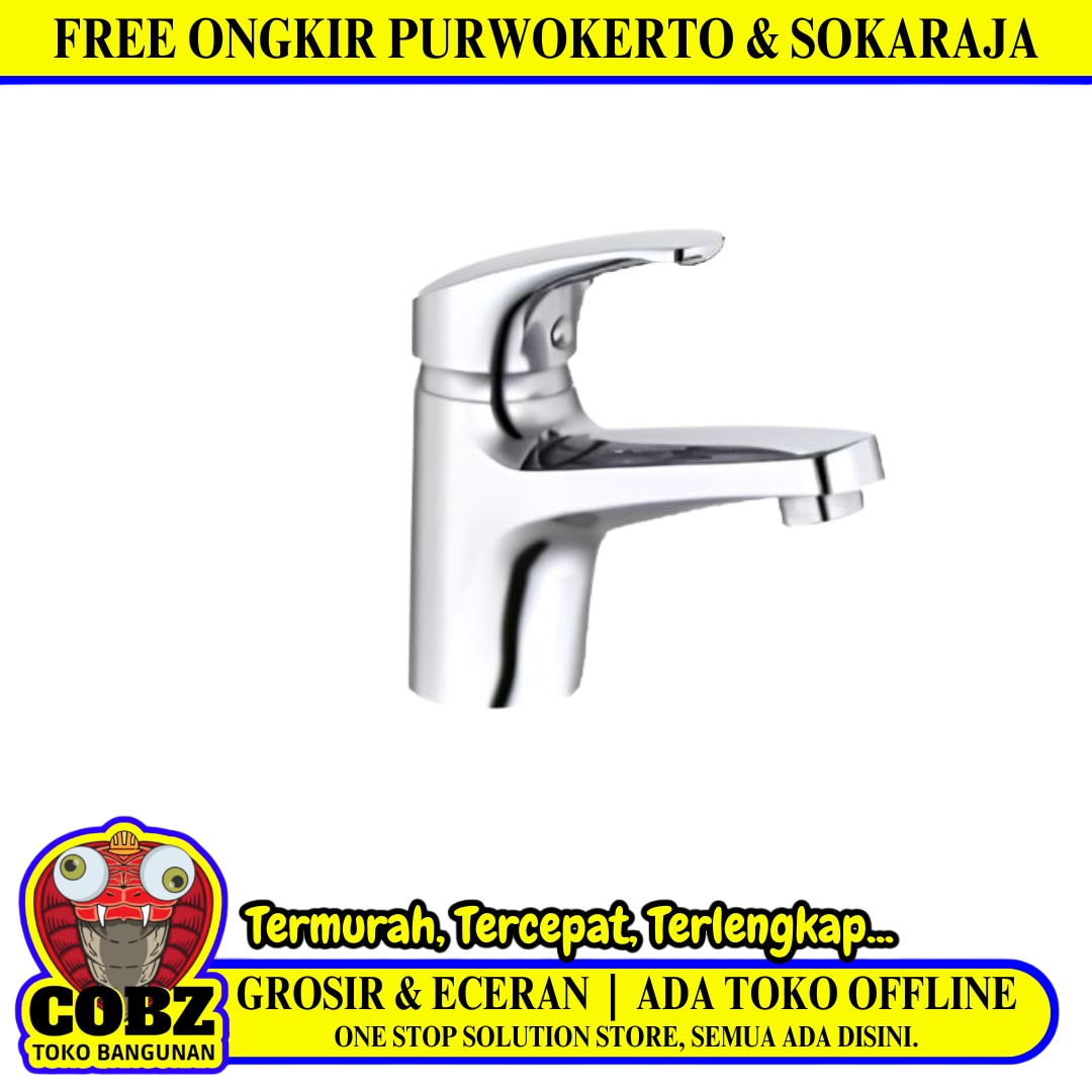 1/2 IN / WASSER MBA-P100-S Kran Wastafel Panas Dingin SS  Pcs