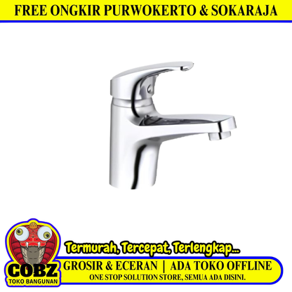 1/2 IN / WASSER MBA-P100-S Kran Wastafel Panas Dingin SS  Pcs
