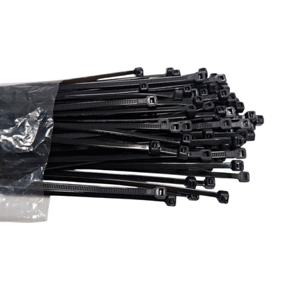 3.6 MM x 300 MM / MATSUI Kabel Cable Ties Tali Ripet 30 CM Hitam Pack