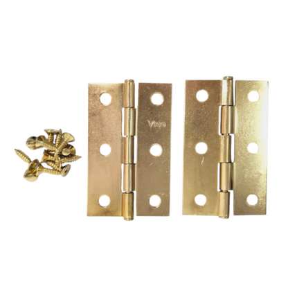 2 1/2 IN / VICO  Engsel Kupu Kupu Pintu Jendela Hinge Stainless Set