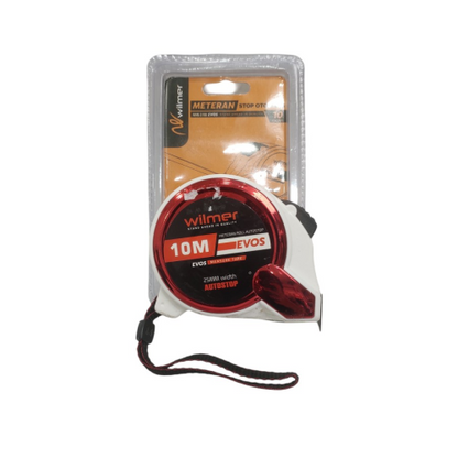 10 M / WILMER Meteran Alat Ukur Tukang Bangunan Measuring Tape