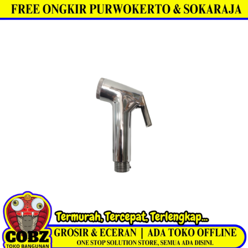 1/2 IN / HOMENEEDS ABS Kepala Jet Shower Cebok Plastik PVC