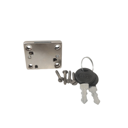 16 MM / FERZA 101 02  Kunci Laci Lemari Cabinet Drawer Lock Kecil Set