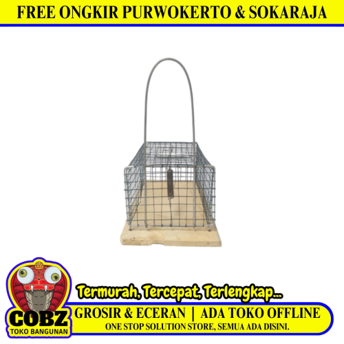 27 CM X 15 CM X 27 CM / NM Perangkap Kurungan Jebakan Tikus Kecil