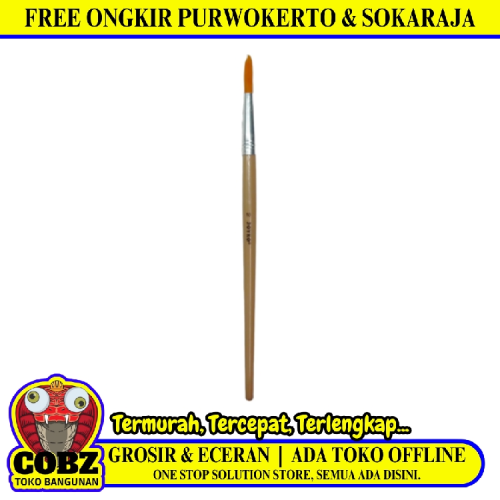 10 MM / JOYKO 01 Kuas Lukis Tembok Kayu Besi Air Acyrlic Paint Brush