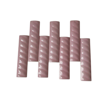 10 CM / NM Kuku Macan Bon Bon Lis Keramik Permukaan Pink Lembar