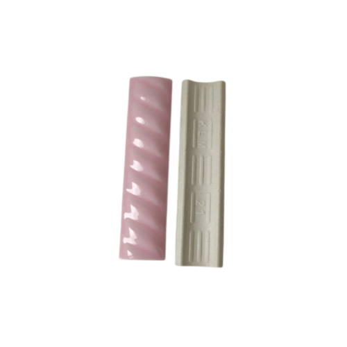 10 CM / NM Kuku Macan Bon Bon Lis Keramik Permukaan Pink Lembar