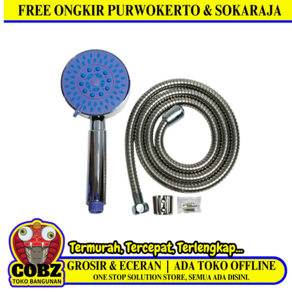 1/2 IN x 150 CM / GRAVINO 80432 Hand Shower Tangan Kamar Mandi Set