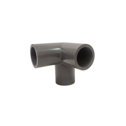 1 IN / TM Tee 3 Way 90 Derajat Fitting Pipa Hidroponik PVC Pcs