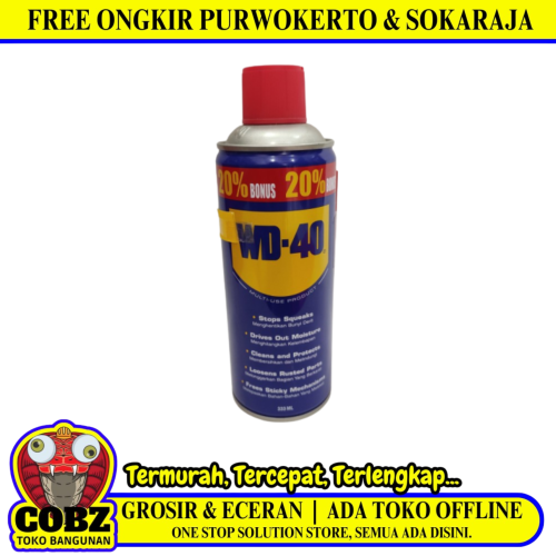WD-40 333 ML CAIRAN PENGHILANG KARAT DAN DERIT